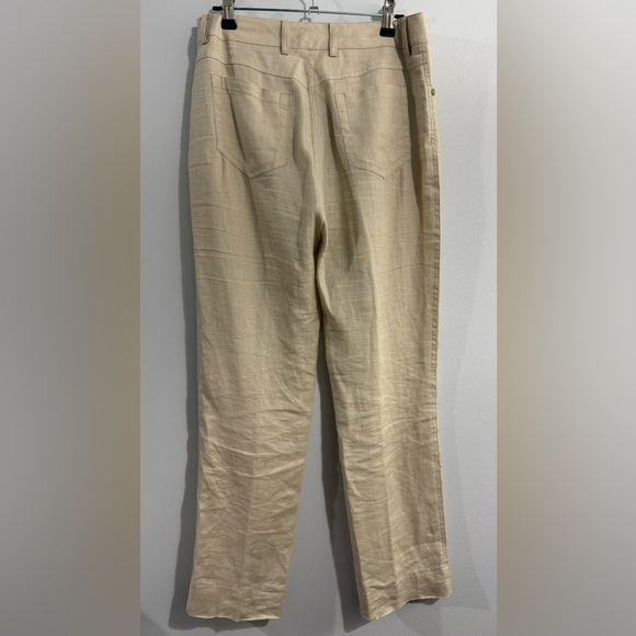 J. McLaughlin Womens Linen Dress Pants Size 2 - Picture 2 of 3